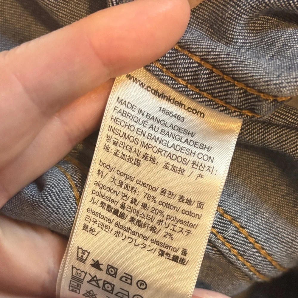 Calvin Klein Classic Trucker Denim Jacket